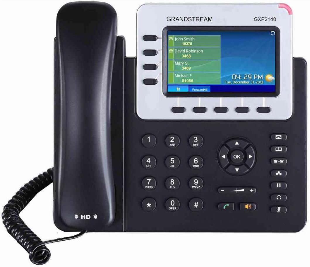 GXP2160 schnurgebundenes IP Telefon schwarz