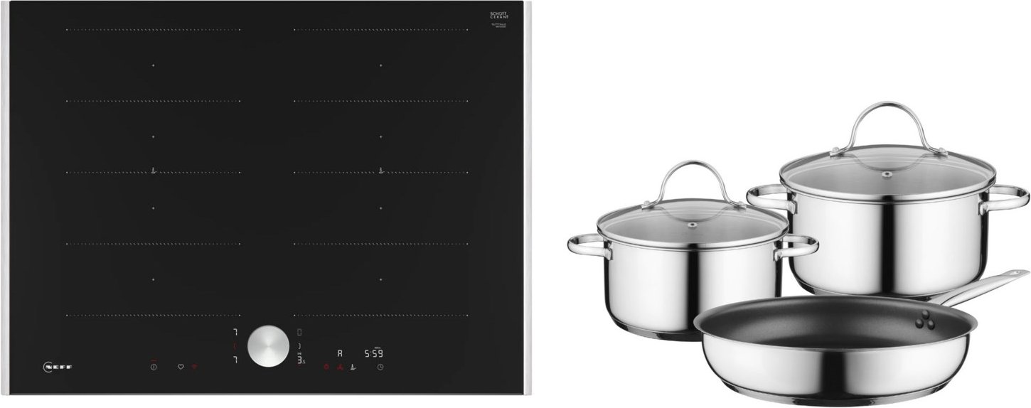 TPLE672F0 Autark-Induktionskochfeld bestehend aus T67TTX4L0 + Z943SE0