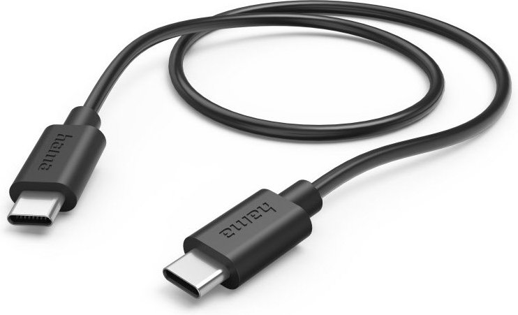 Lade-/Datenkabel (0,75m) USB-C>USB-C schwarz