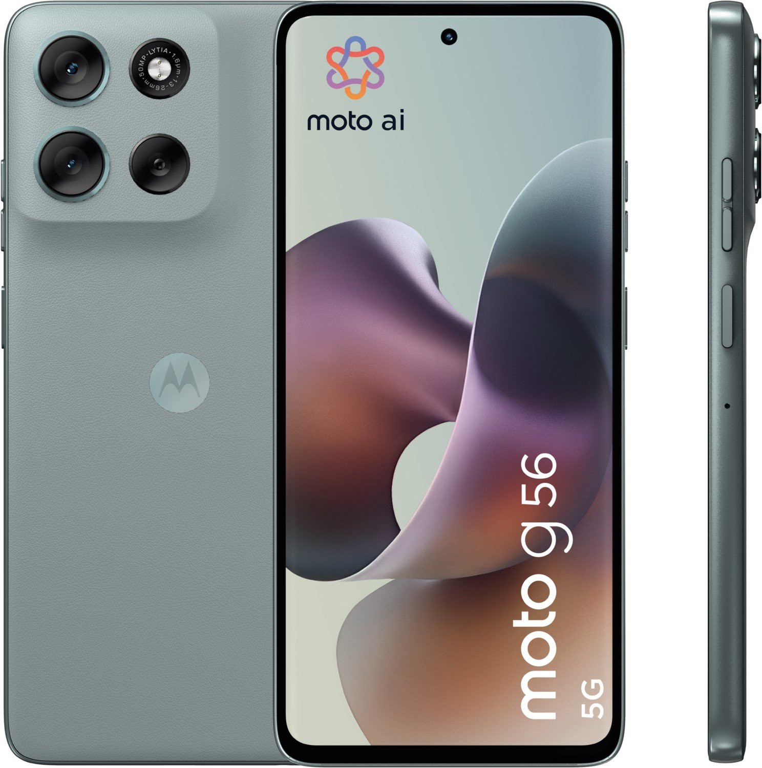 moto g56 Smartphone PANTONE gray mist