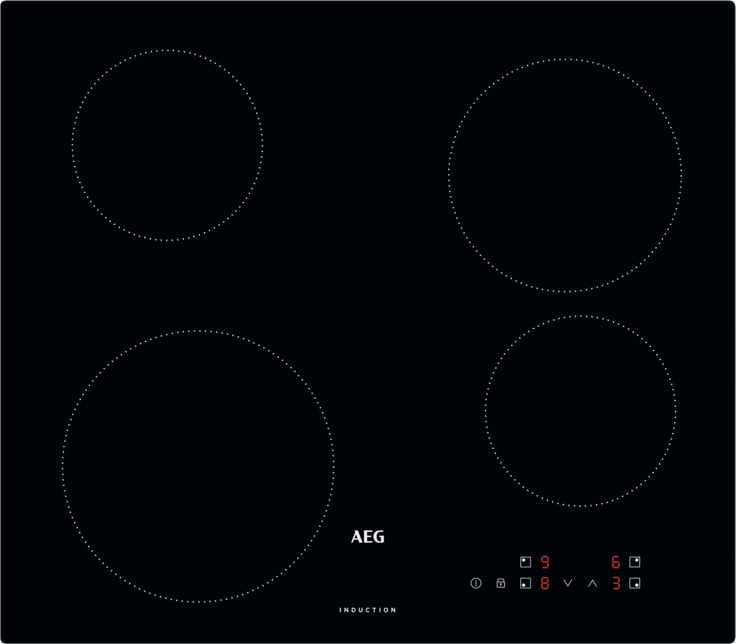 IB6420BCB Autark-Induktionskochfeld schwarz