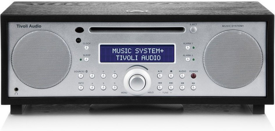 Model Music System+ Hifi-System schwarz/silber