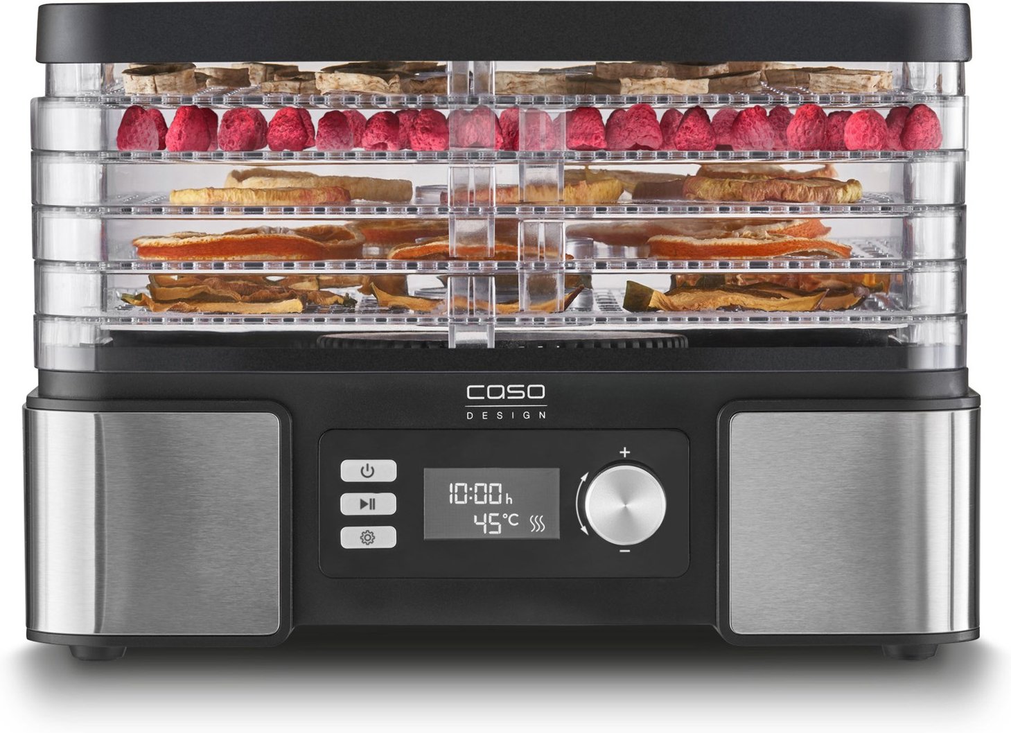 DH 450 Dörrautomat schwarz/edelstahl