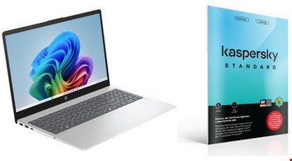 OmniBook 3 15-fn0655ng (BP1G1EA) 39,6 cm (15,6") Notebook gletschersilber inkl. Standard ENV, 16 GB RAM, 1000 GB SSD, AM...