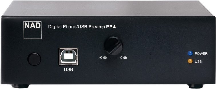 PP4 Phono-Vorverstärker schwarz