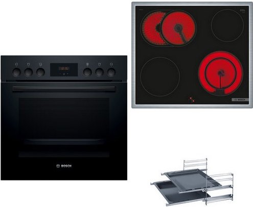 HND211GB1 bestehend aus HEF113BB0+NKN645GA2E+HEZ438201 schwarz/edelststahl