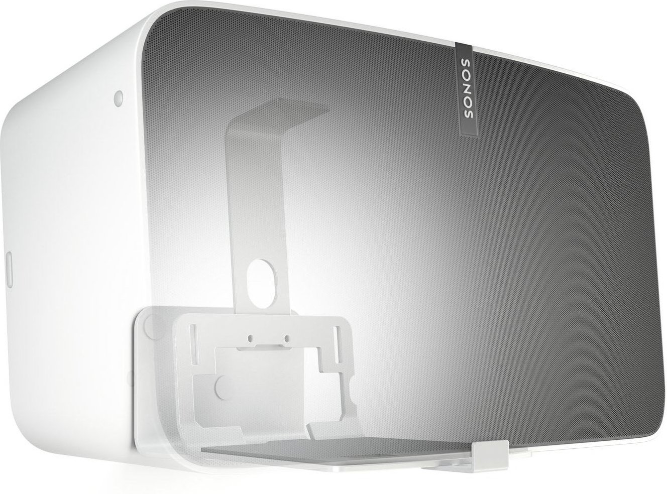 Sound 3205 Lautsprecher-Wandhalterung weiß