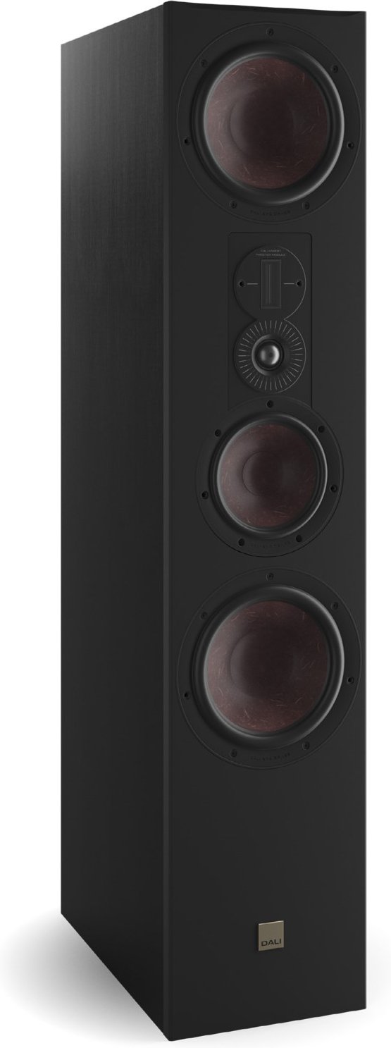 Opticon 8 MKII /Stück Stand-Lautsprecher schwarz seidenmatt/schwarz