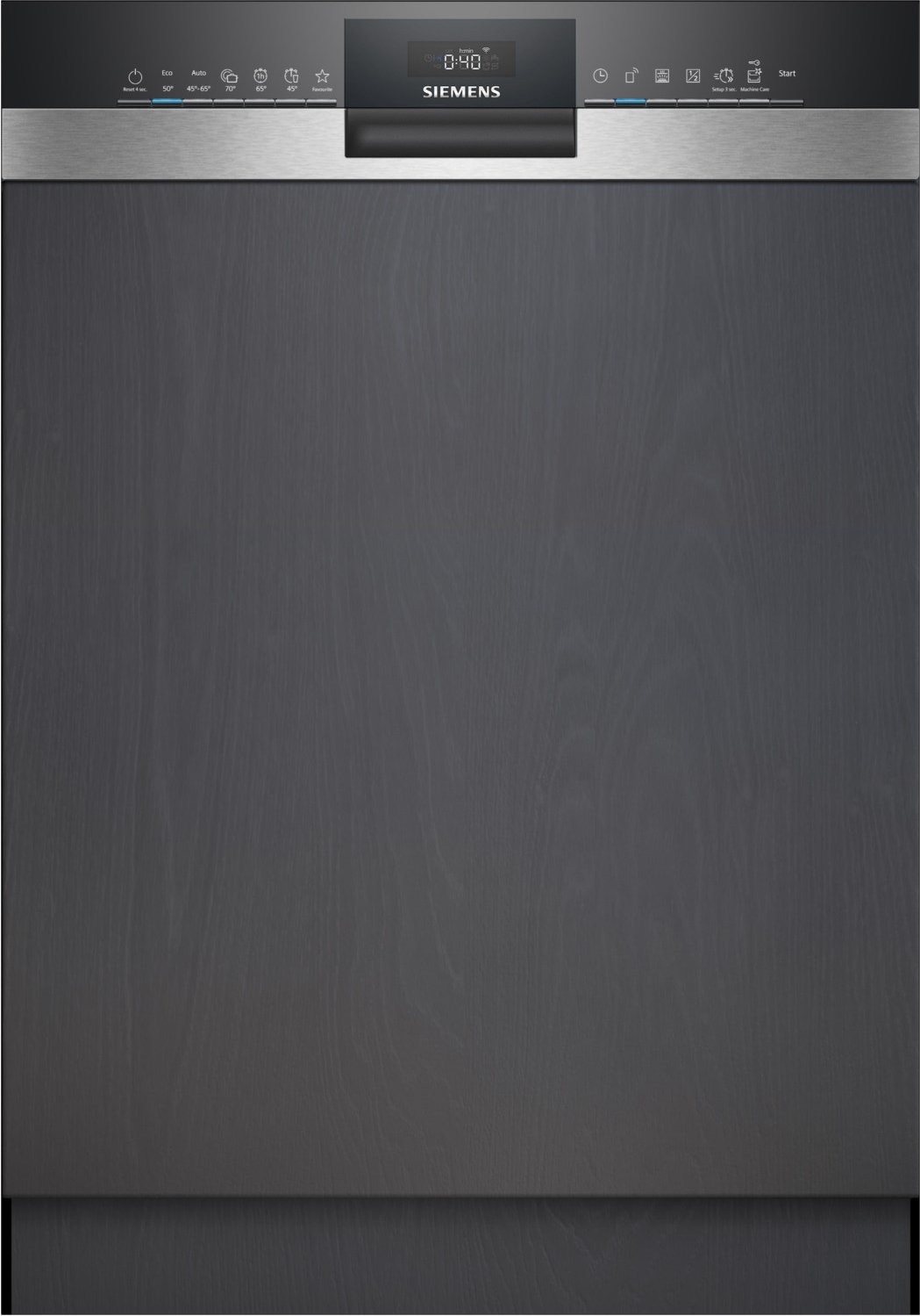 SN53HS16AE teilintegrierbarer 60 cm Geschirrspüler edelstahl