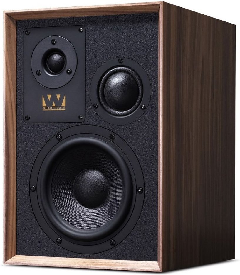 Super Denton /Paar Klein-/Regallautsprecher walnuss antik