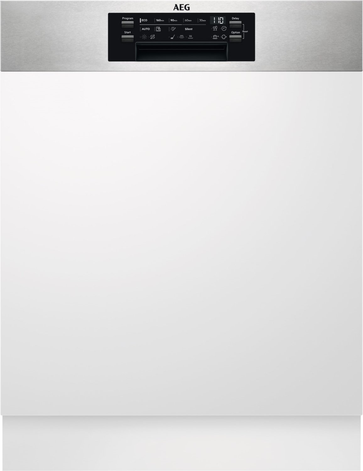 Favorit FEE74756PM Teilintegrierter Einbau-Geschirrspüler 60 cm edelstahl