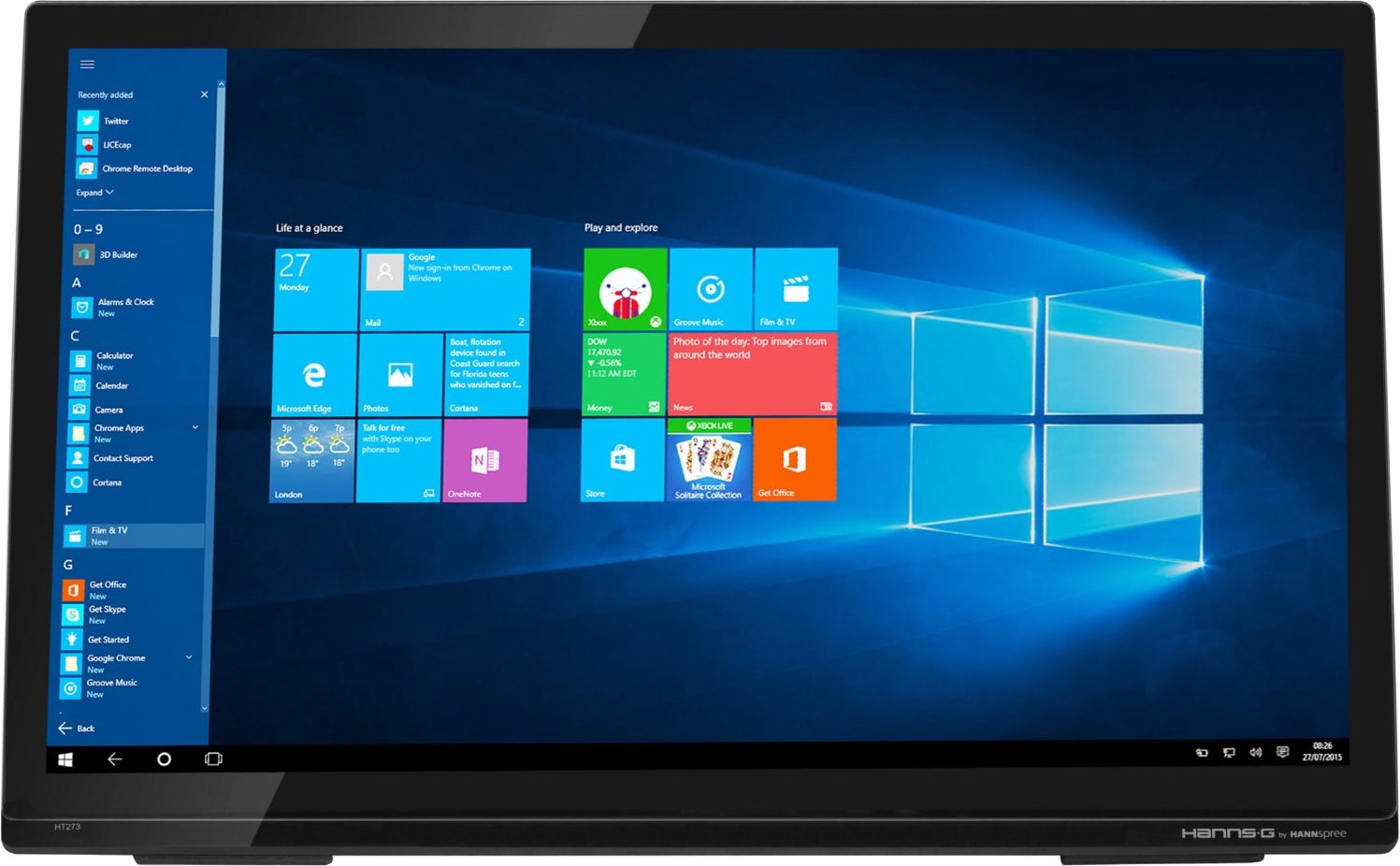 HT273HPB 69 cm (27") TFT-Monitor mit LED-Technik schwarz