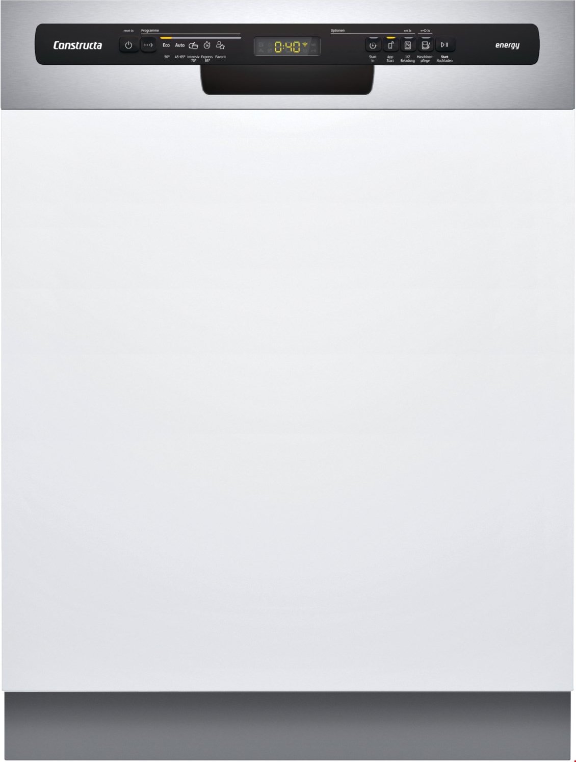 CG5IS01HTD Teilintegrierter Einbau-Geschirrspüler 60 cm edelstahl