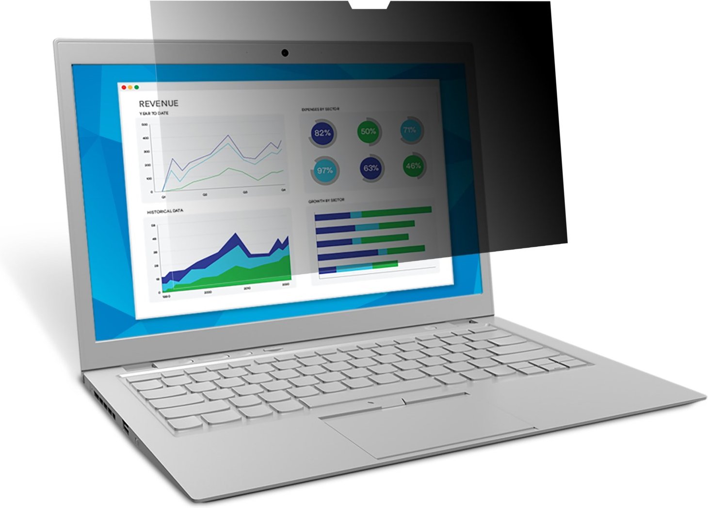 Thumbnail - PF156W9B Blickschutzfilter 15,6" für Laptop (16:9)