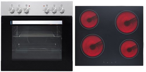 BIC 3-I GK IX-2 Herdset edelstahl + rahmenlos