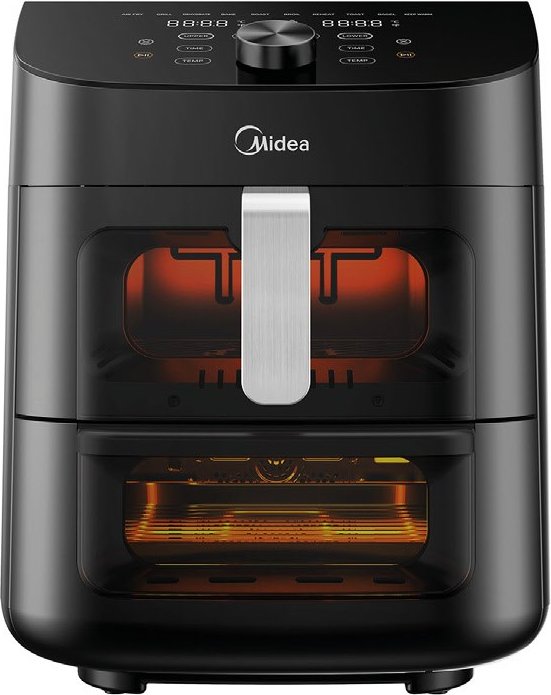 MAD1100DADK Heißluft-Fritteuse schwarz