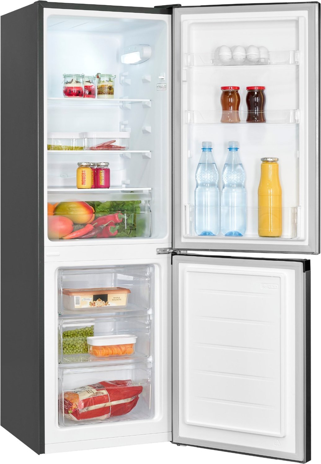 KGC231-60-E-050C Kühl-/Gefrierkombination Inox-Look-Anthrazit