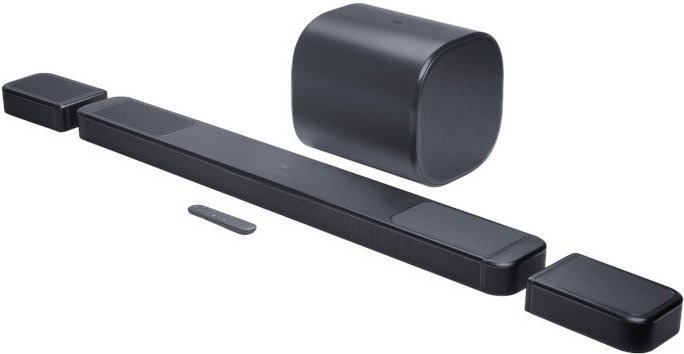 Bar 1300 MK2 Soundbar + Subwoofer + Surround schwarz