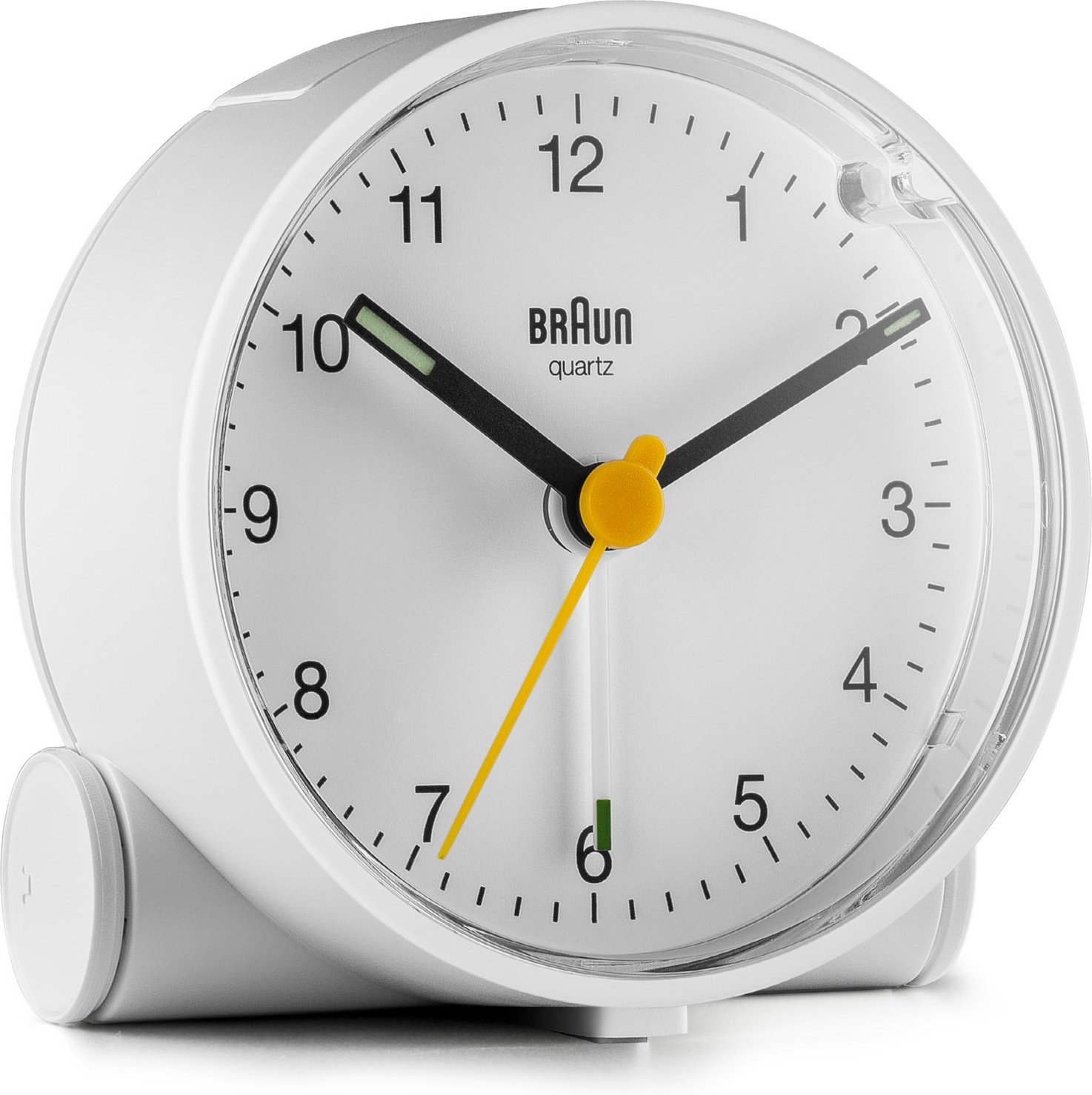 BC01W Quarzwecker weiß