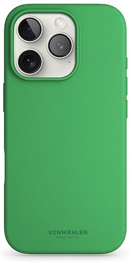 Soft Silicone Case für iPhone 16 Pro green haven