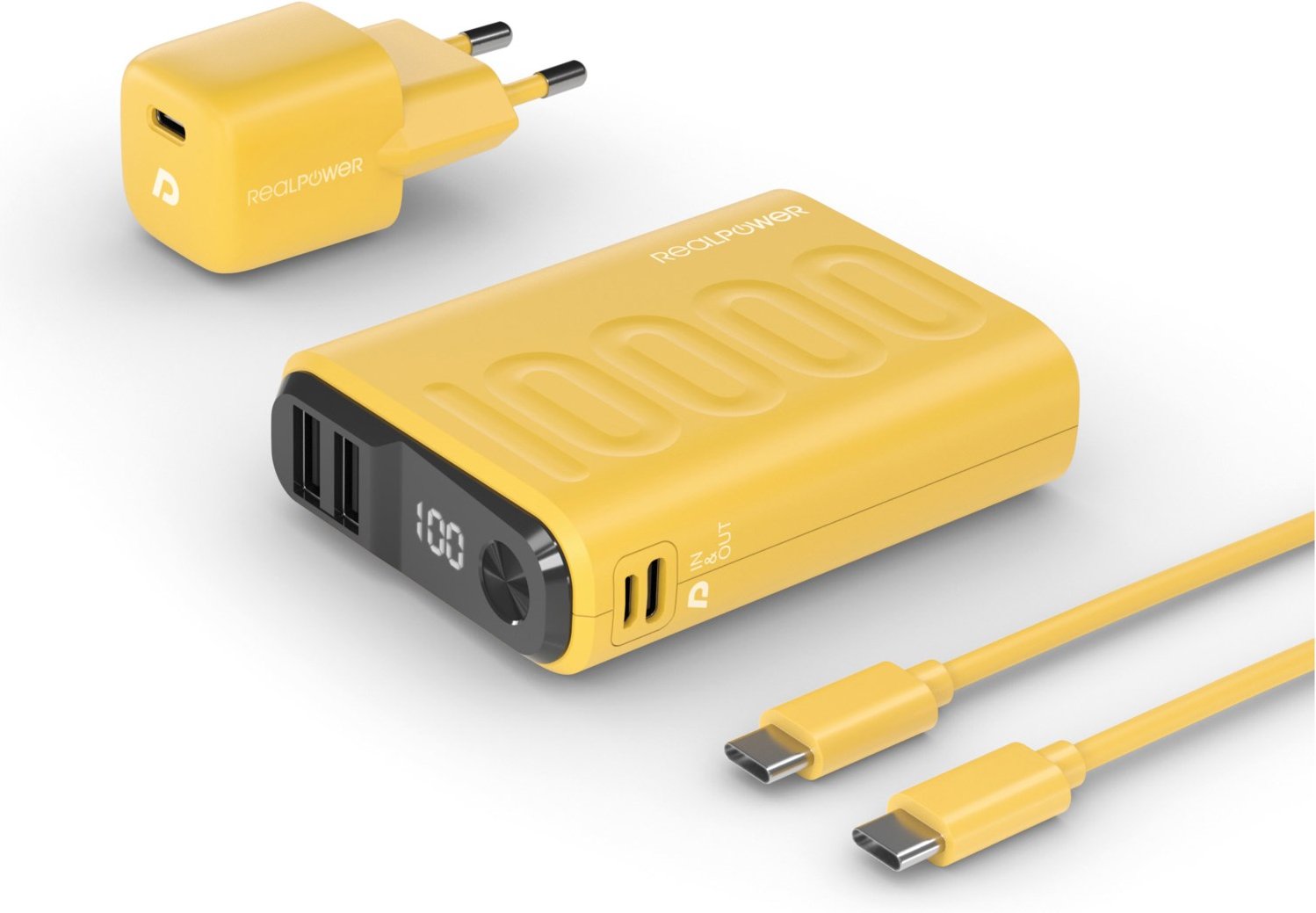 PB-10000+ Power Pack gelb