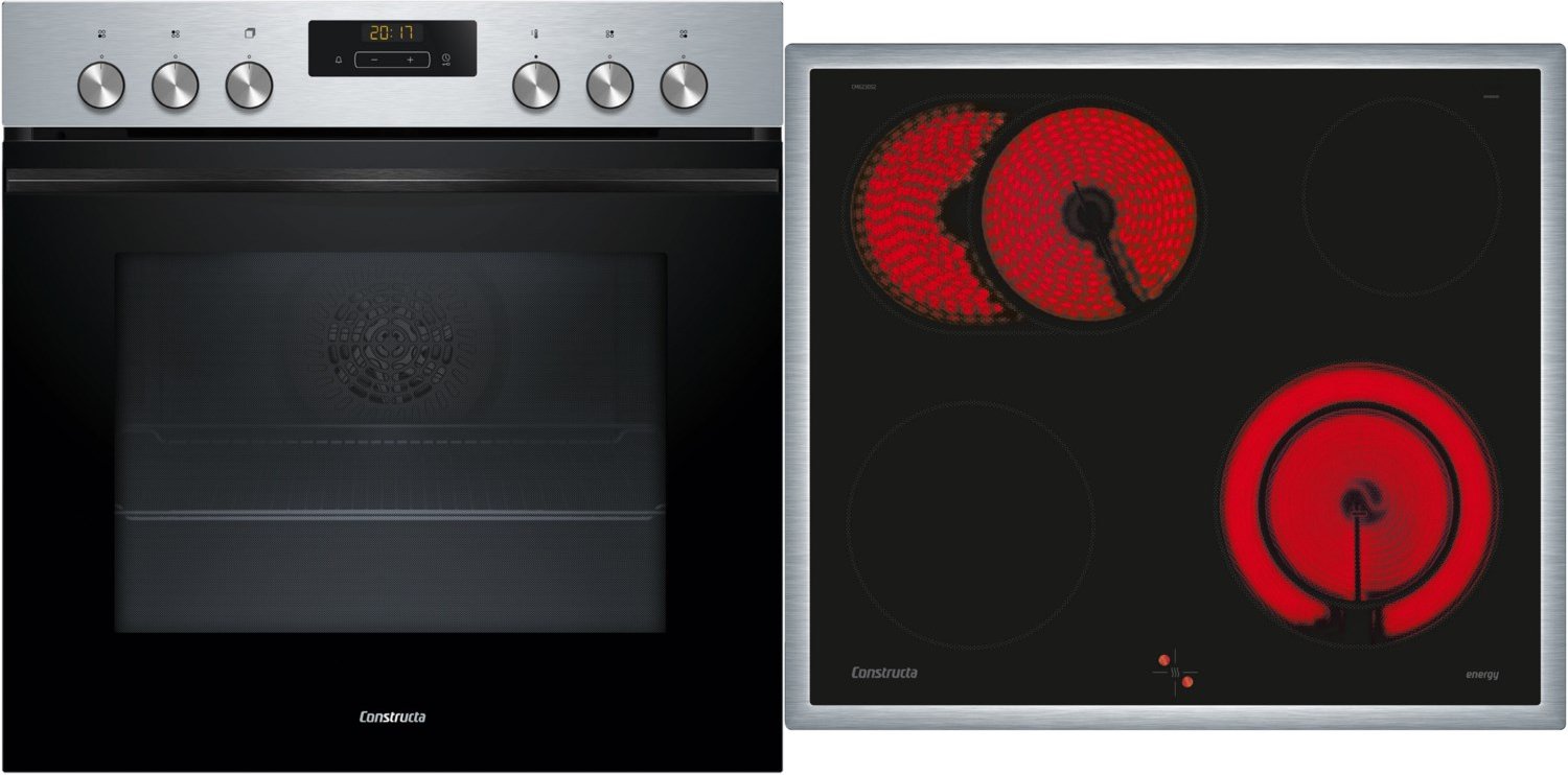 CX51EK03T Herdset bestehend aus CH3M61153 + CM623052 edelstahl + edelstahl