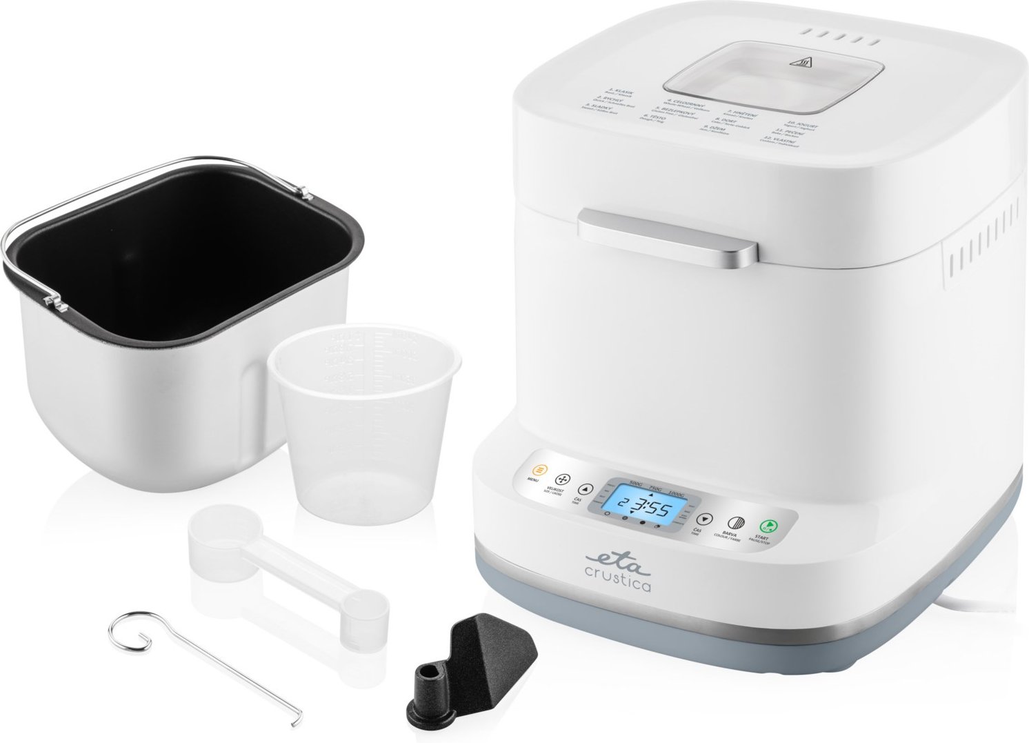 Crustica Brotbackautomat weiss