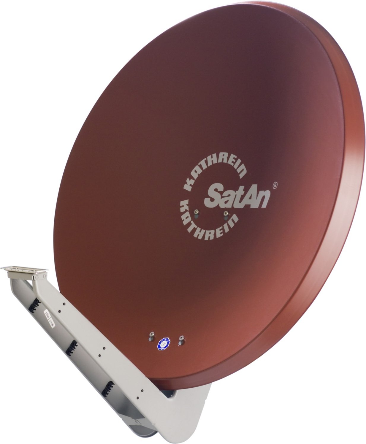 CAS 90ro Satelliten-Reflektor rotbraun