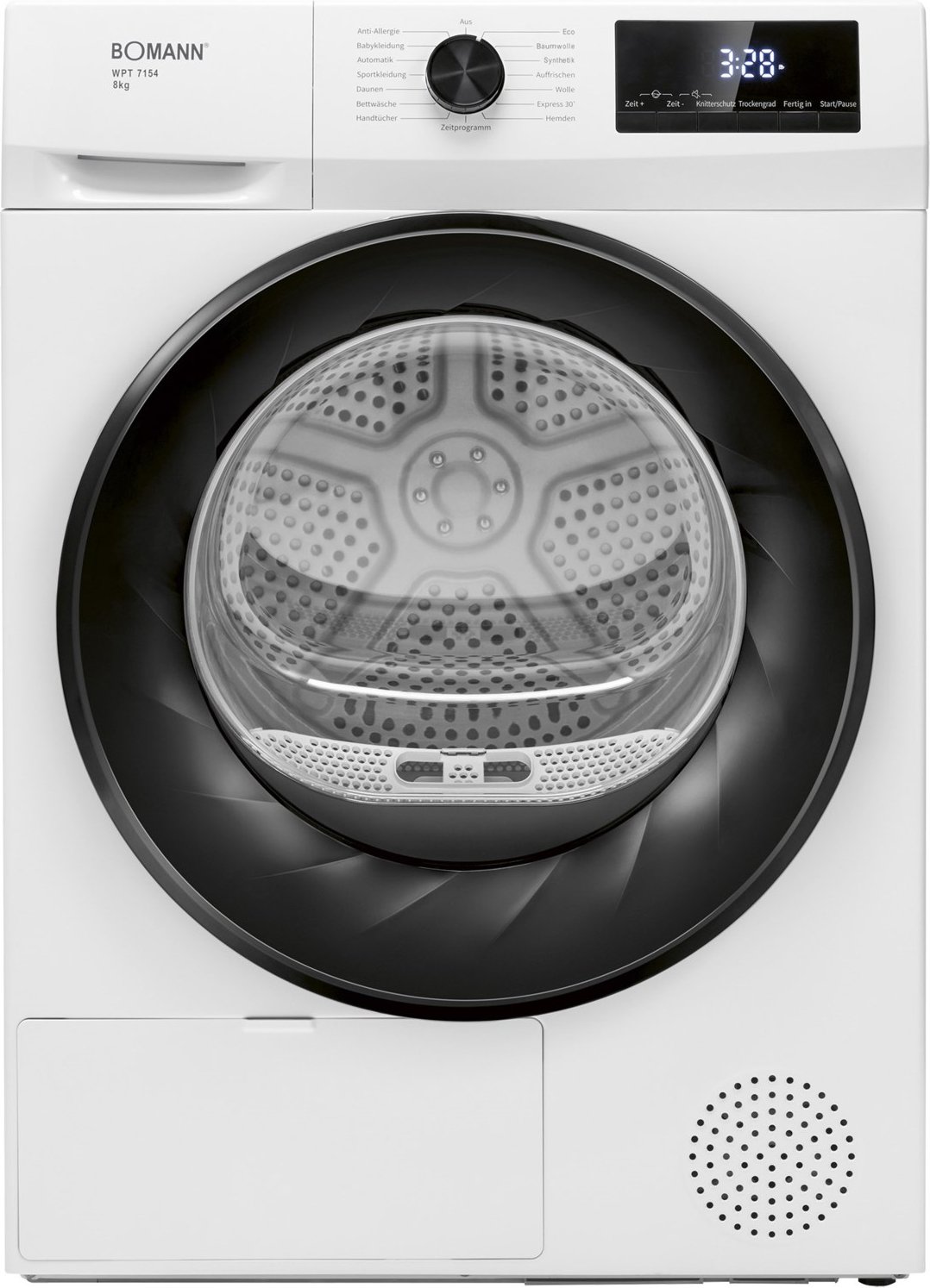 WPT 7154 Wärmepumpentrockner weiß