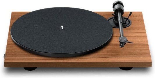 E1.2 Phono Plattenspieler inkl. Pick it MM E Tonabnehmer walnuss