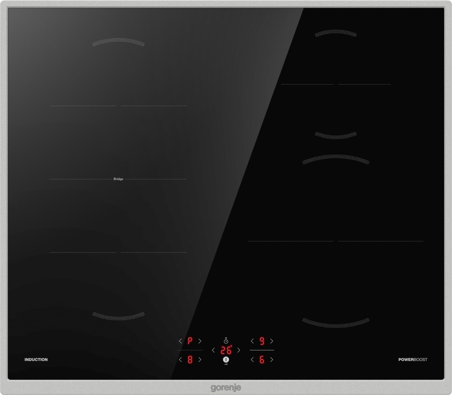 GI6421BX Autark-Induktionskochfeld edelstahl
