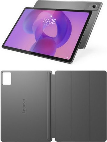 Idea Tab Plus (ZAG70182SE) Tablet luna grey inkl. Folio Case