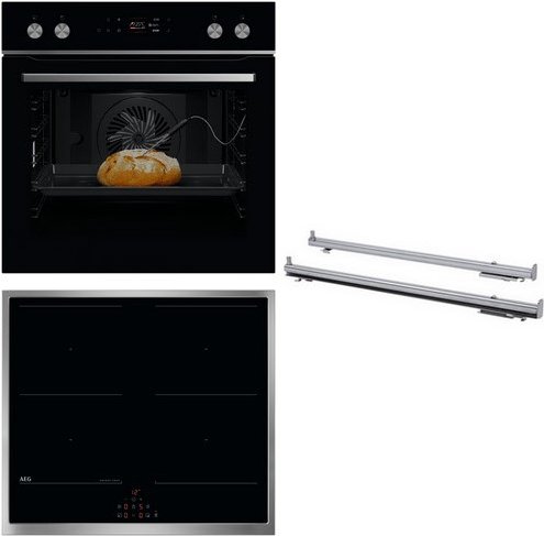 EURH71PIV2 Herdset mit Induktionskochfeld bestehen aus OE7P621AB + TX64IM00XB + TR2LFV