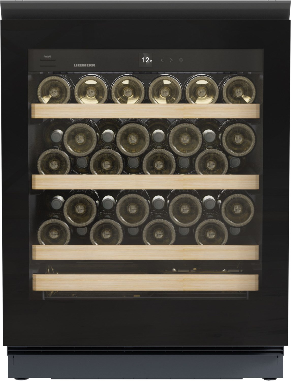 UWgb 3631-20 Unterbau-Weintemperierschrank anthrazit