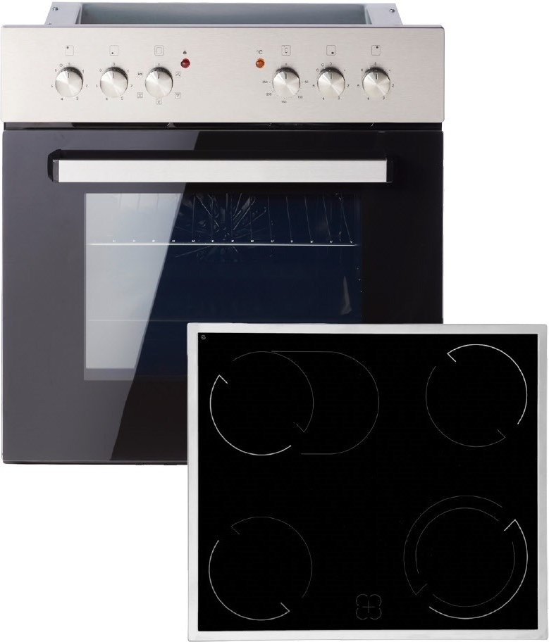 BIC4-2KB GKRU IX 2 Herdset edelstahl + edelstahl