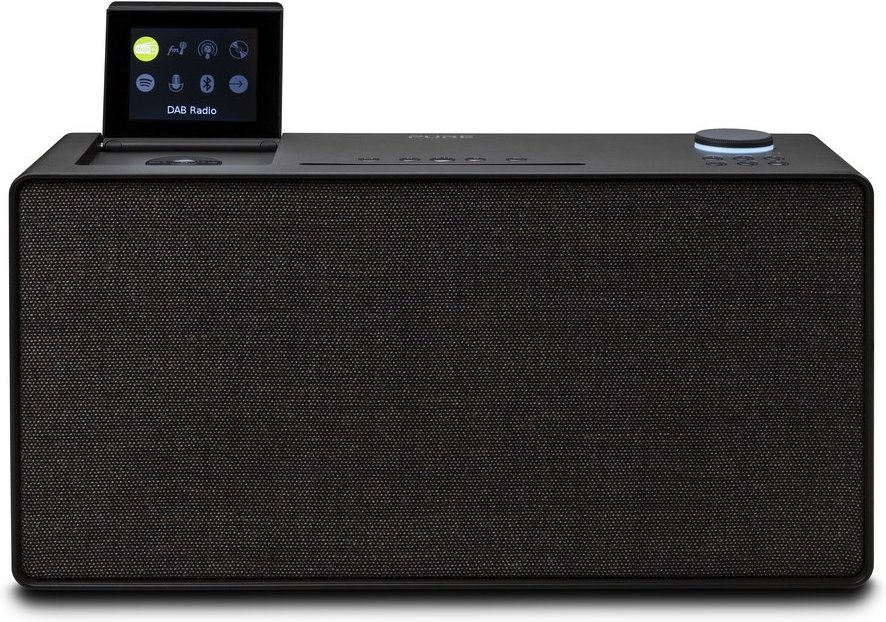 Evoke Home CD/Radio-System Coffee Black