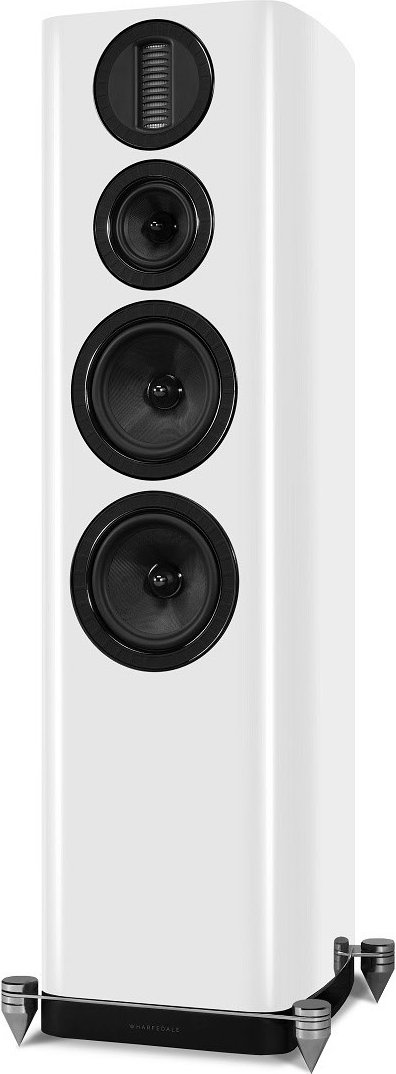 AURA 4 /Paar Stand-Lautsprecher hochglanz-weiss