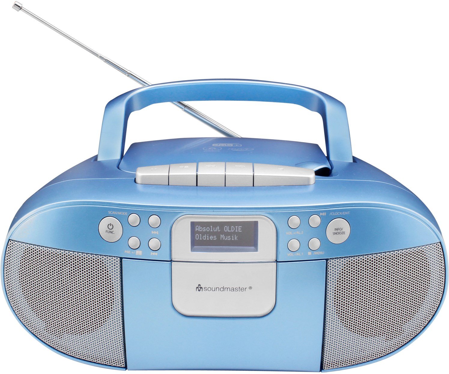 SCD7800BL CD/Radio-System blau