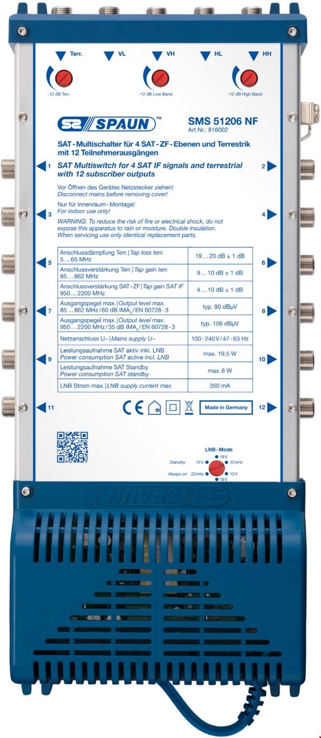 SMS 51206 NF Multischalter