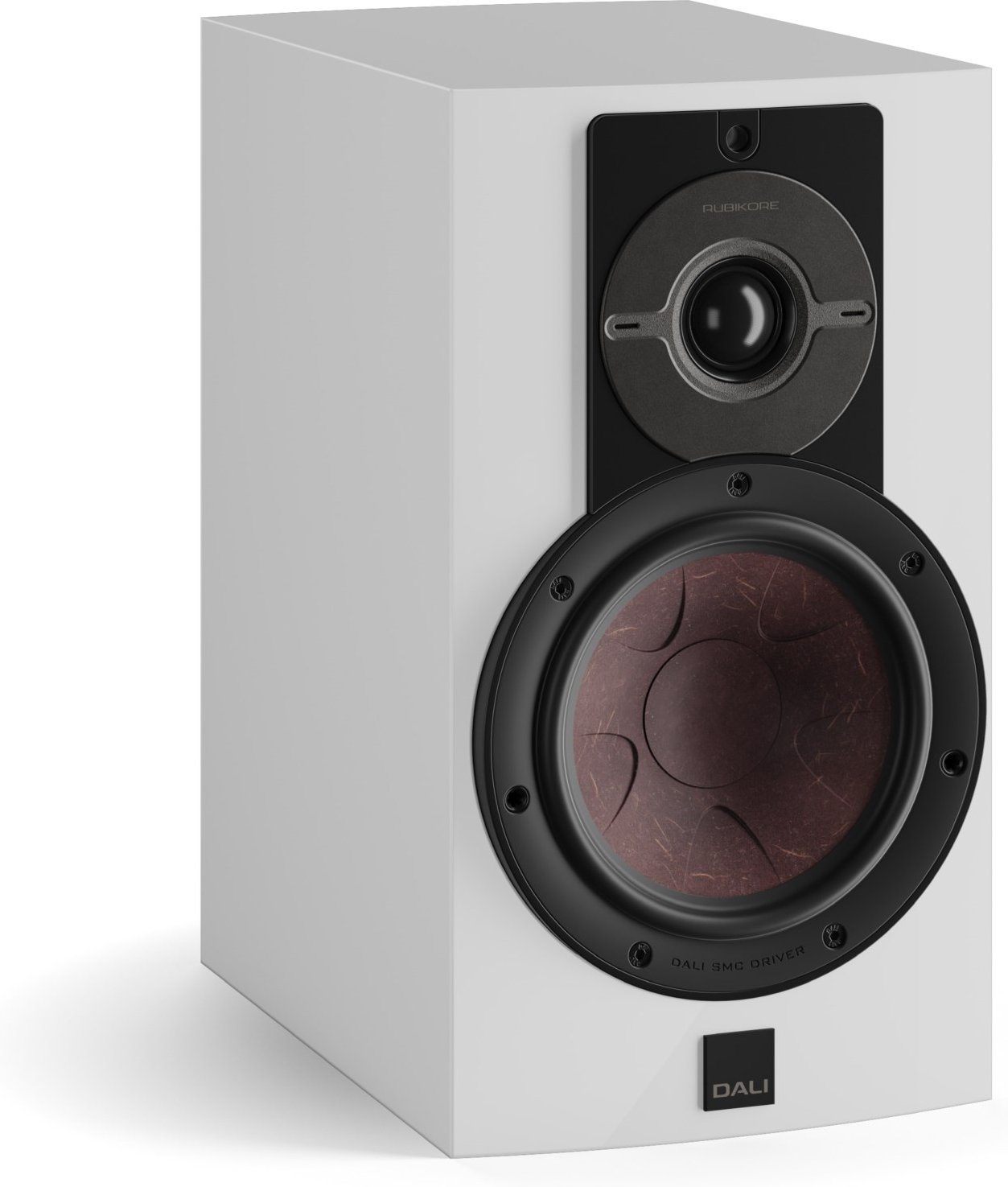 Rubikore 2 /Stück Klein-/Regallautsprecher hochglanz weiß