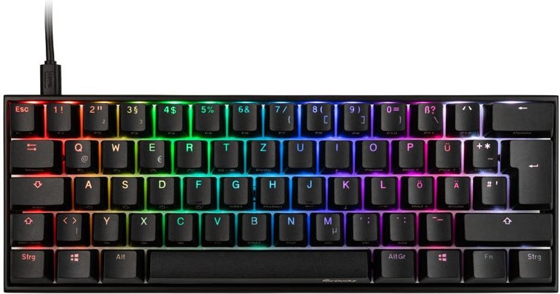 Mecha Mini MX-Speed-Silver (DE) Gaming Tastatur schwarz