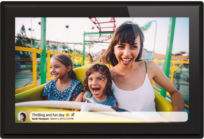 DigiFrame 1019 WiFi (10.1") digitaler Bilderrahmen schwarz