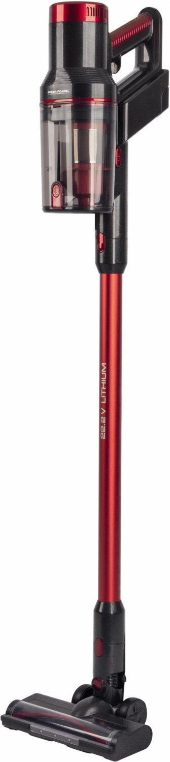 PC-BS 3136 A Akku-Stielstaubsauger anthrazit-rot