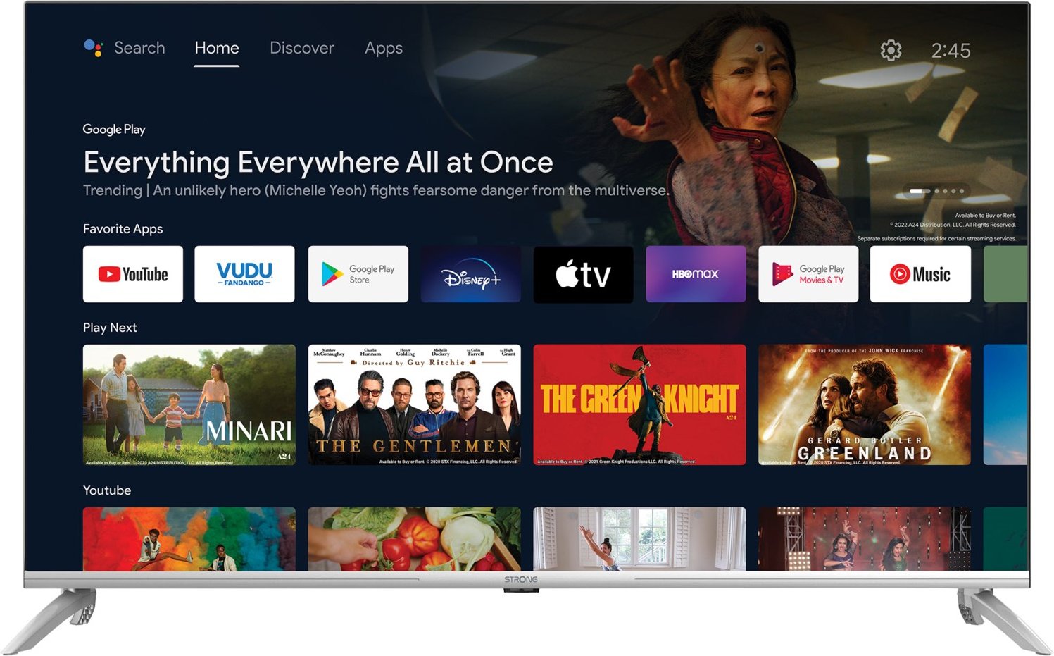 SRT43UD6593 108 cm (43") LCD-TV mit LED-Technik silber