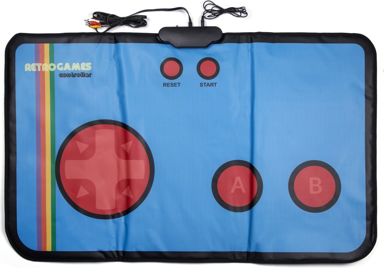 Gaming Matte inkl. 140 Retro Spiele Konsole