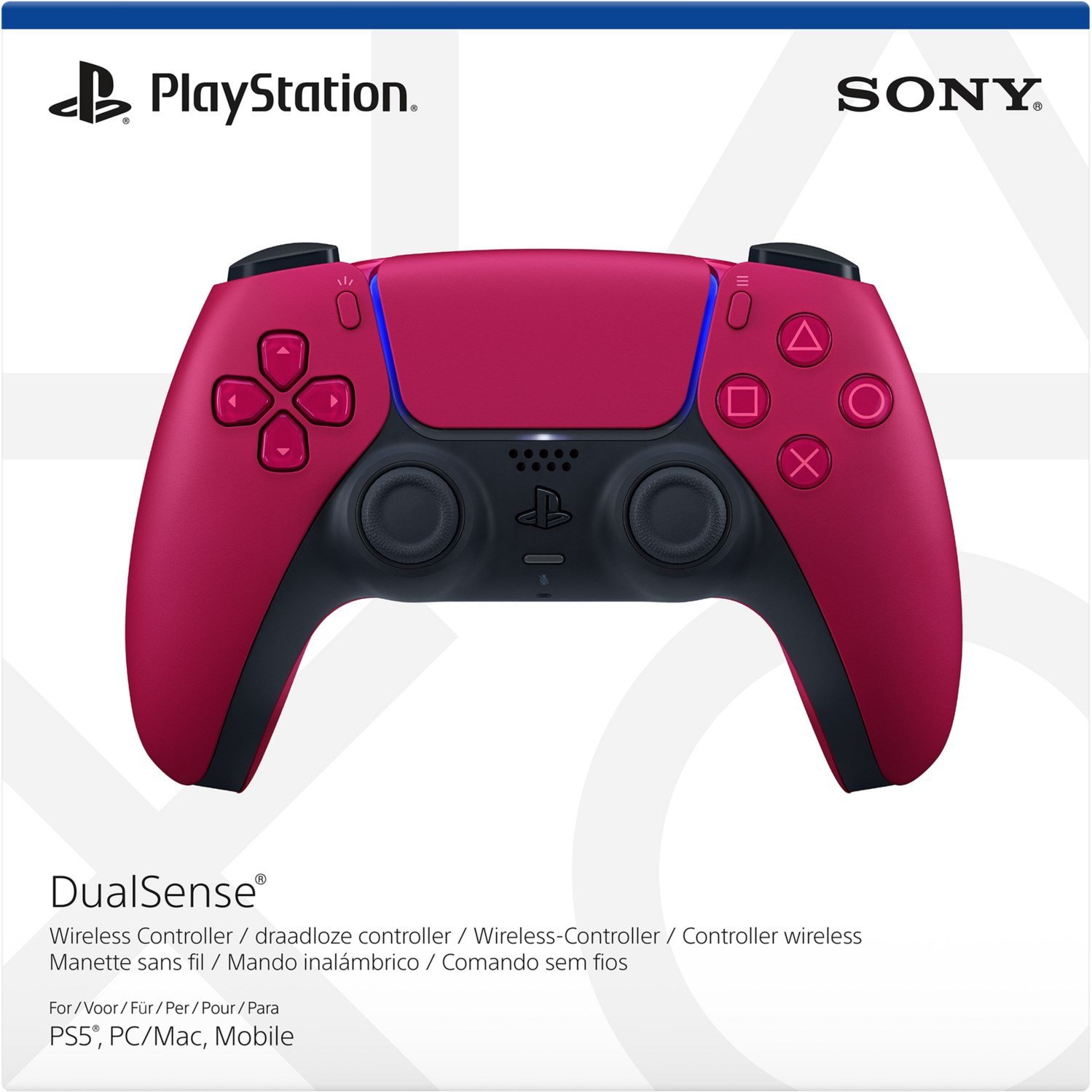 DualSense Wireless-Controller cosmic red
