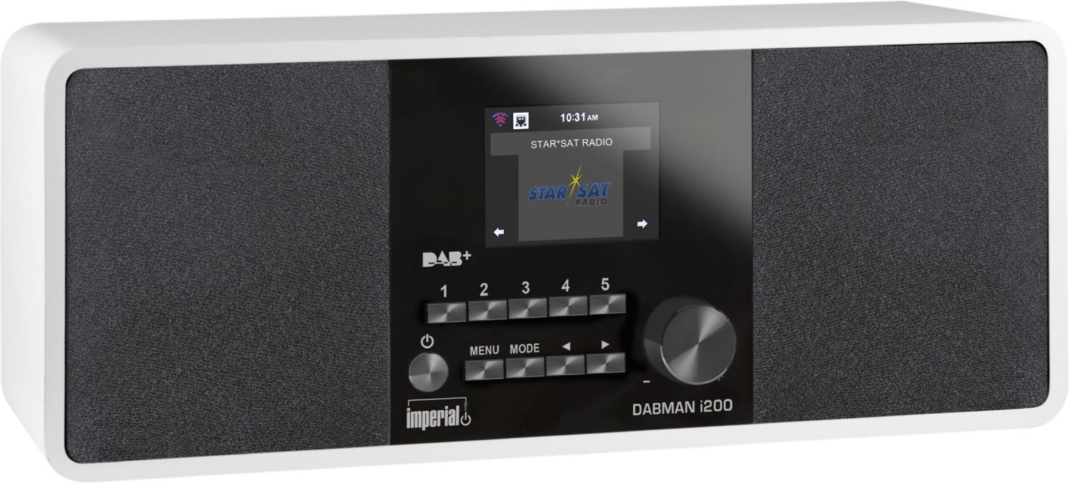 DABMAN i200 Internetradio weiß