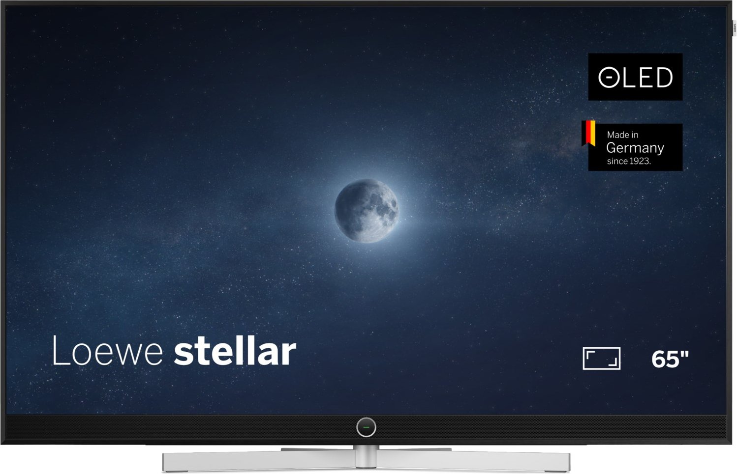 stellar 65 dr+ (VIDAA OS) 164 cm (65") OLED-TV alu black/lava