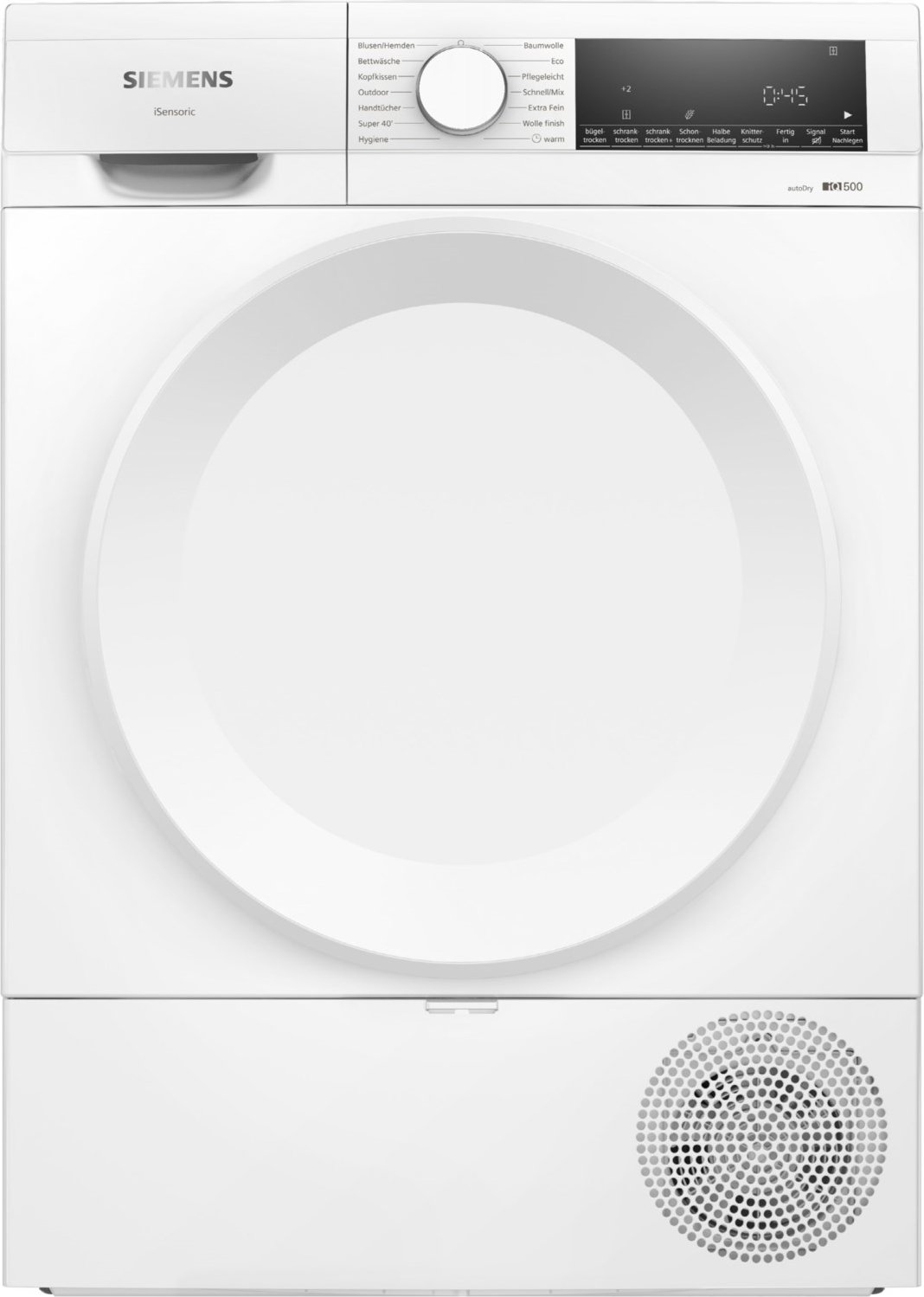 WQ33G2D21 Wärmepumpentrockner weiß