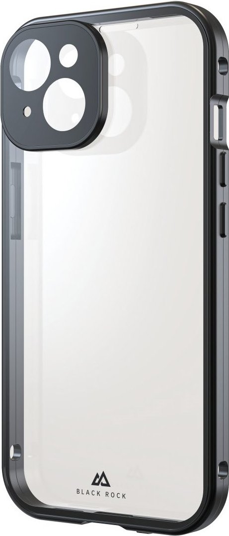 Cover 360° Glass für iPhone 15 schwarz